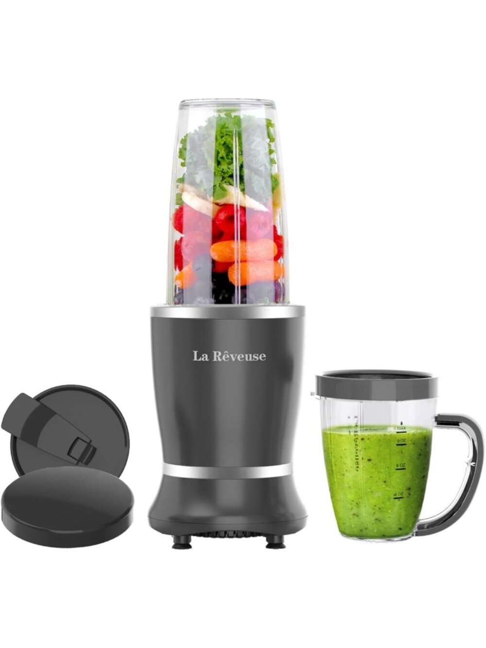 Compact Personal Smoothie Blender Set - 250W, BPA-Free, Perfect for Shakes